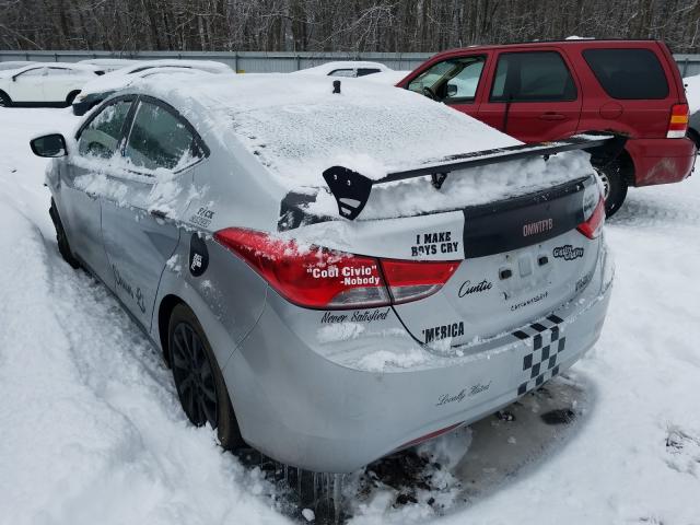 2013 HYUNDAI ELANTRA GL 5NPDH4AEXDH169107