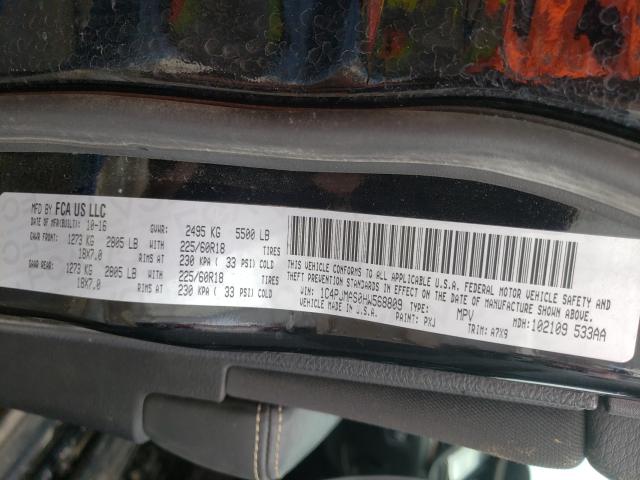 2017 JEEP CHEROKEE S 1C4PJMAS0HW568809
