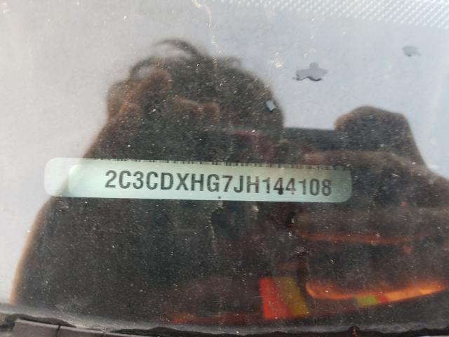 2018 DODGE CHARGER SX 2C3CDXHG7JH144108