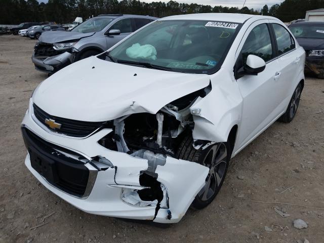 2019 CHEVROLET SONIC PREM 1G1JF5SBXK4126157
