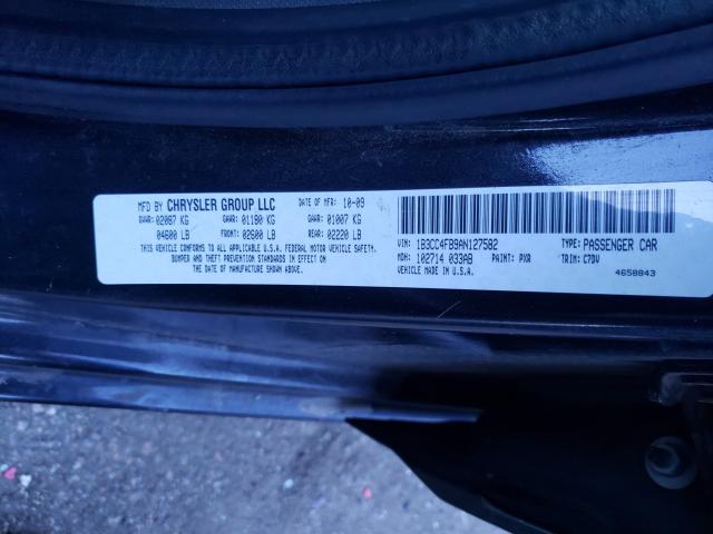 2010 DODGE AVENGER SX 1B3CC4FB9AN127582