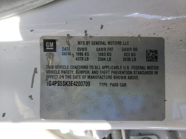 2014 BUICK VERANO 1G4PS5SK3E4200709