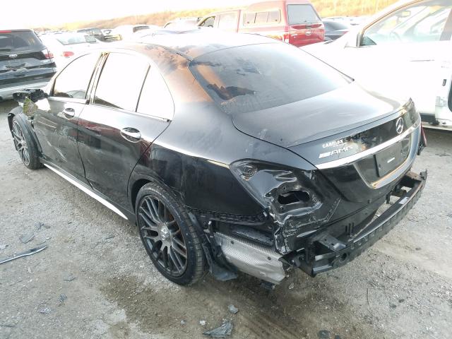 2016 MERCEDES-BENZ C 63 AMG-S 55SWF8HB8GU114349
