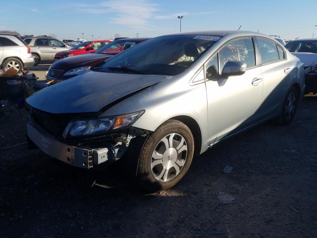 2013 HONDA CIVIC HYBR 19XFB4F2XDE002033