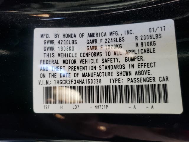 2017 HONDA ACCORD LX - 1HGCR2F34HA150328