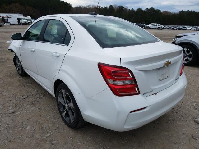 2019 CHEVROLET SONIC PREM 1G1JF5SBXK4126157