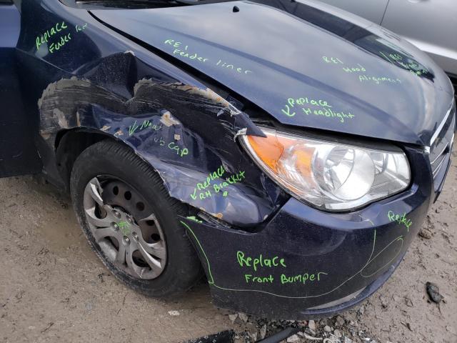 2010 HYUNDAI ELANTRA BL KMHDU4AD0AU135421