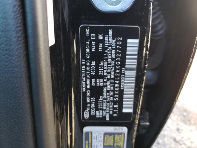 2019 KIA OPTIMA SX 5XXGW4L26KG327702