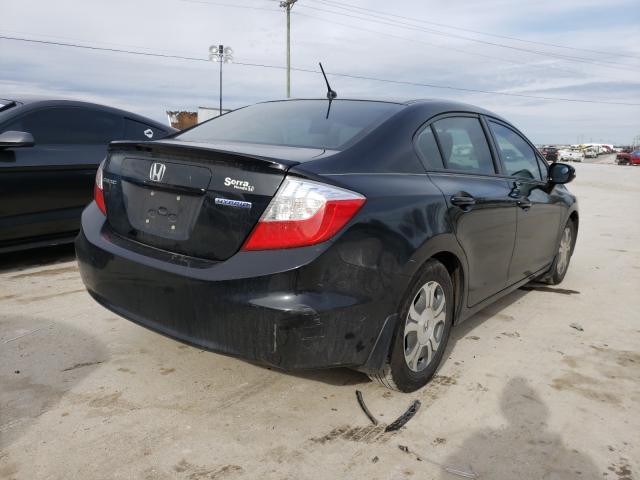 2012 HONDA CIVIC HYBR JHMFB4F26CS000855