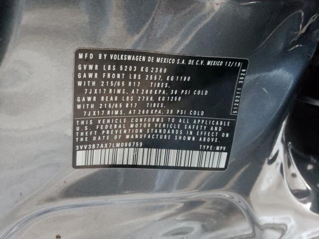 2020 VOLKSWAGEN TIGUAN SE 3VV3B7AX7LM086759