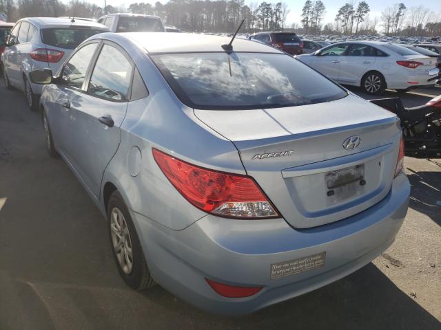 2012 HYUNDAI ACCENT GLS KMHCT4AE3CU054696