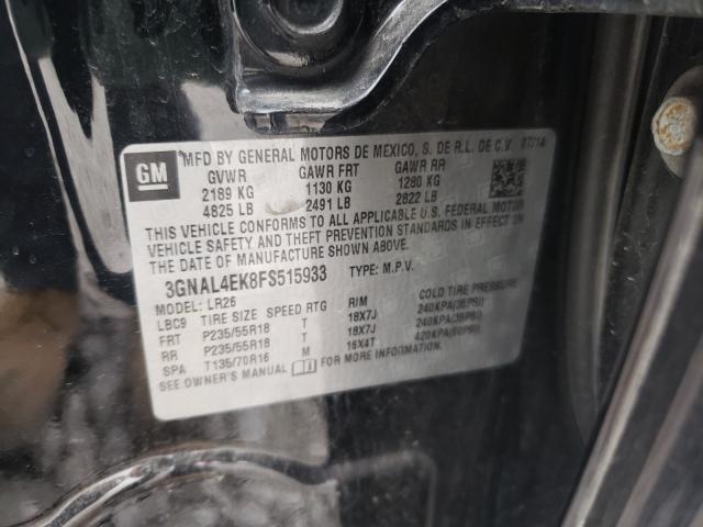 2015 CHEVROLET CAPTIVA 3GNAL4EK8FS515933