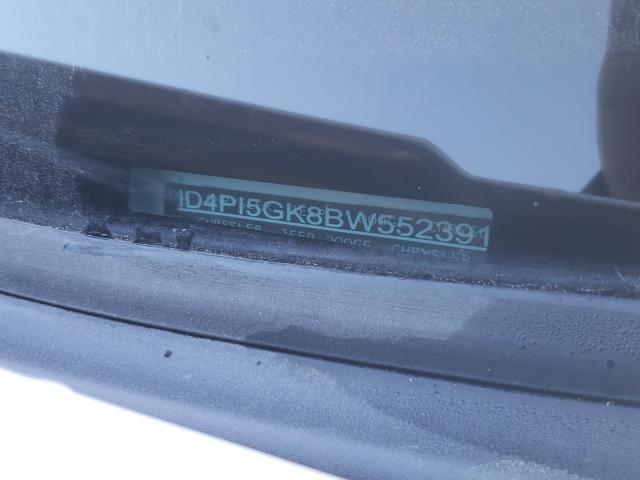 2011 DODGE NITRO SXT 1D4PT5GK8BW552391