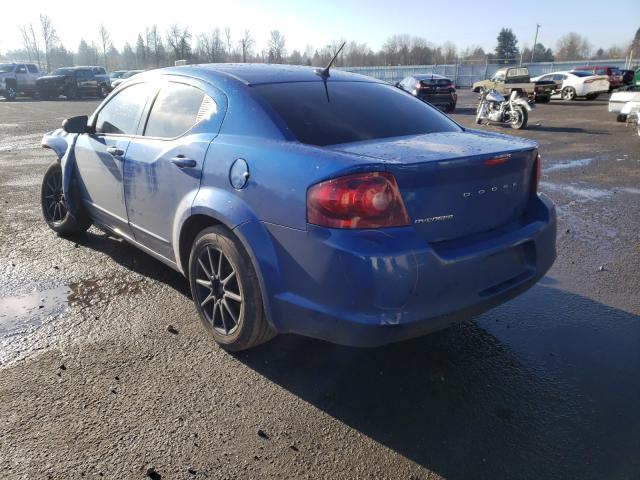 2012 DODGE AVENGER SE 1C3CDZAB1CN209619
