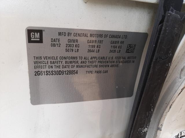 2013 CADILLAC XTS PREMIU 2G61S5S30D9128854