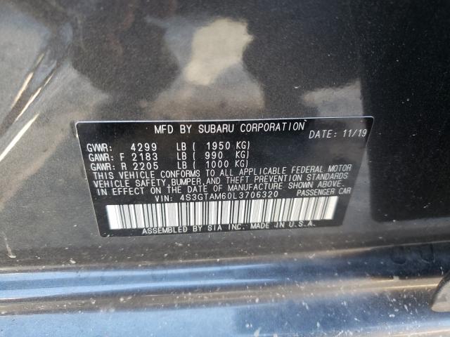 2020 SUBARU IMPREZA SP 4S3GTAM60L3706320