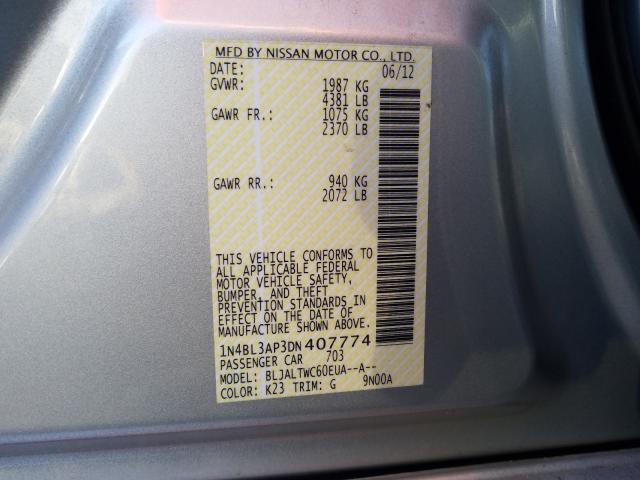 2013 NISSAN ALTIMA 3.5 1N4BL3AP3DN407774