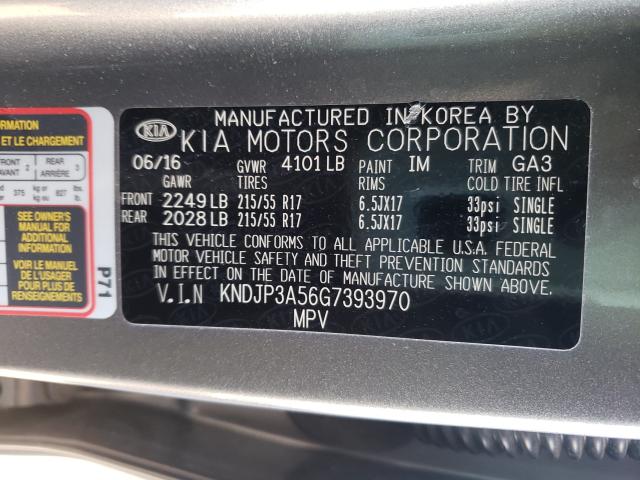 2016 KIA SOUL PLUS KNDJP3A56G7393970