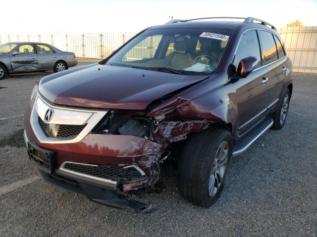 2012 ACURA MDX ADVANC 2HNYD2H8XCH525218