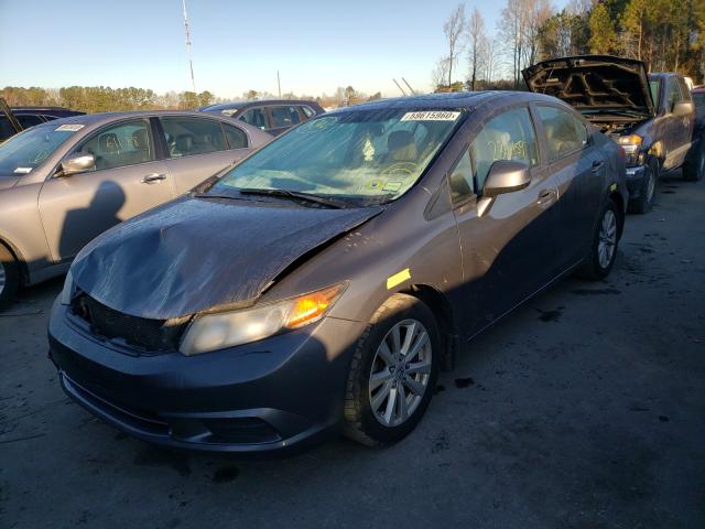 2012 HONDA CIVIC EXL 19XFB2F93CE020356