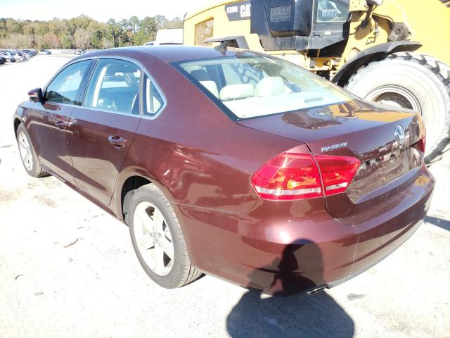 2012 VOLKSWAGEN PASSAT SE 1VWBN7A31CC101463