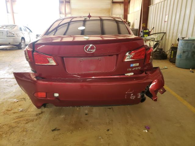 2012 LEXUS IS 250 JTHBF5C20C5169958