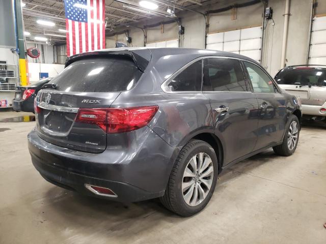 2014 ACURA MDX AWD 5FRYD4H44EB001245