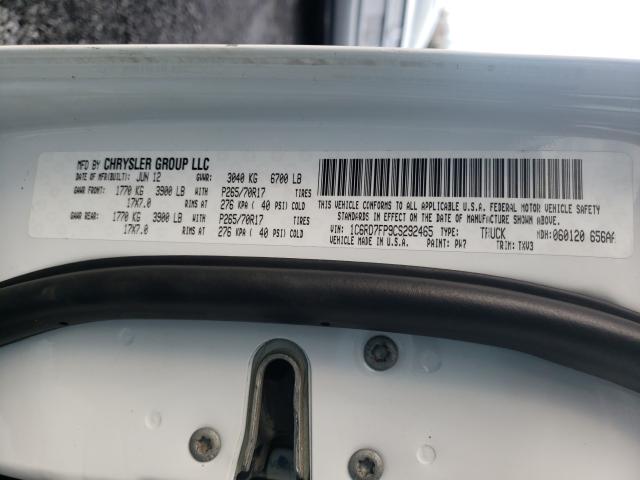 2012 DODGE RAM 1500 S 1C6RD7FP9CS292465