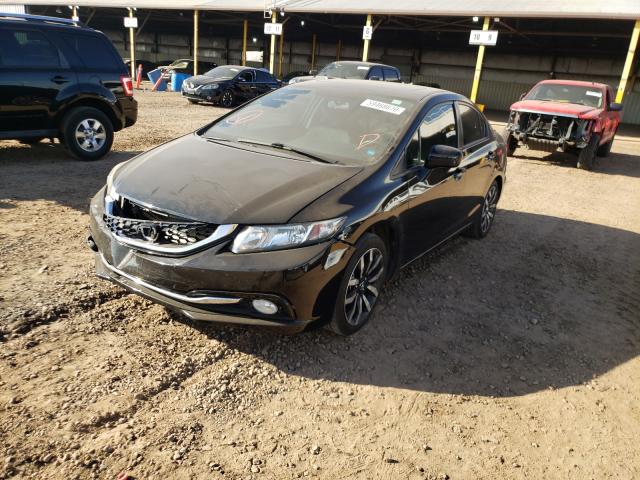 2014 HONDA CIVIC EXL 19XFB2F98EE054845