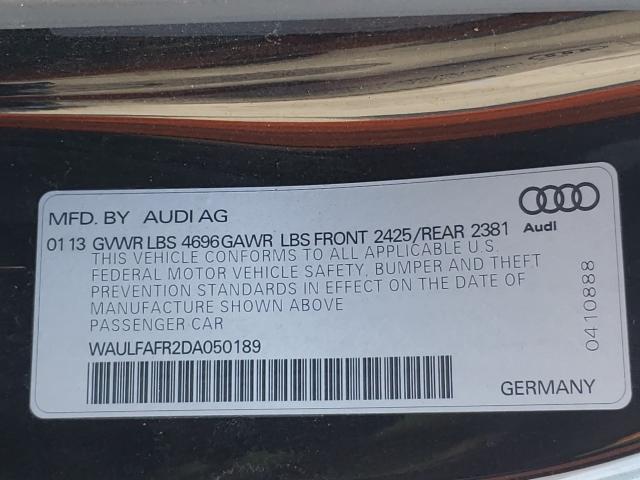 2013 AUDI A5 PREMIUM WAULFAFR2DA050189