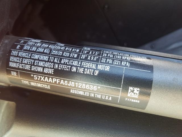 2018 POLARIS SLINGSHOT 57XAAPFA8J8128636