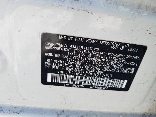2014 SUBARU XV CROSSTR JF2GPACC9E8217059