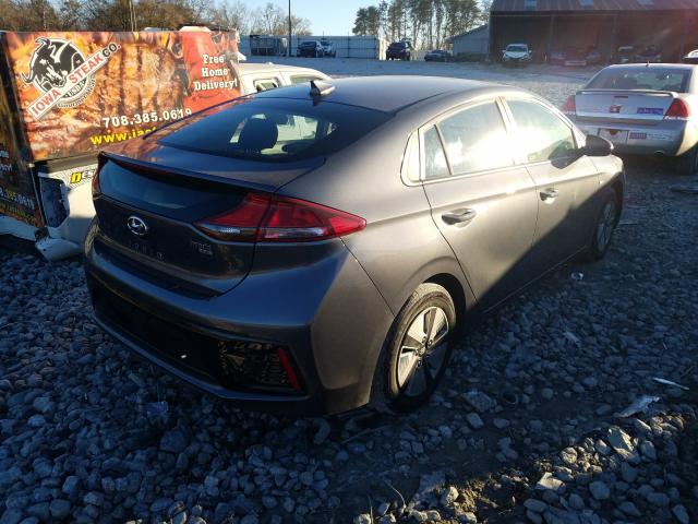 2017 HYUNDAI IONIQ BLUE KMHC65LC7HU054541