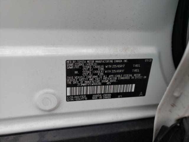 2020 TOYOTA RAV4 LE - 2T3MWRFV7LW068285
