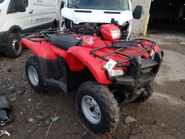 Salvage motorcycles for sale at Woodhaven, MI auction: 2012 Honda TRX500 FE