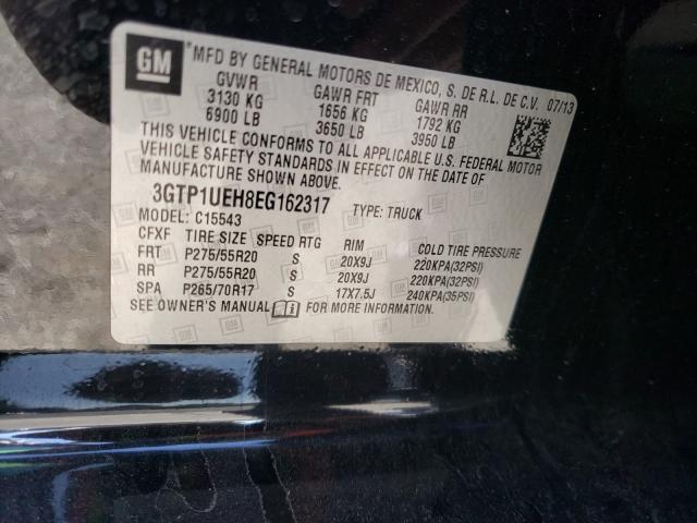 2014 GMC SIERRA C15 3GTP1UEH8EG162317