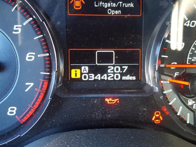 2018 SUBARU WRX LIMITE JF1VA1H60J9819644