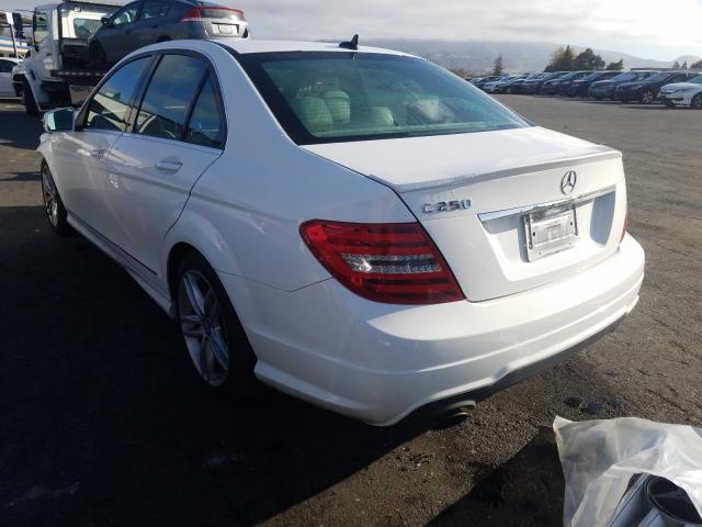 2013 MERCEDES-BENZ C 250 WDDGF4HB9DR276095