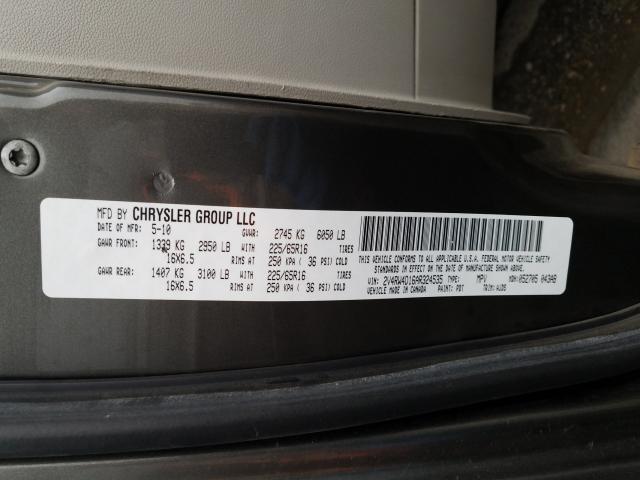 2010 VOLKSWAGEN ROUTAN S 2V4RW4D16AR324535