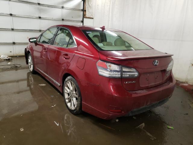 2010 LEXUS HS 250H JTHBB1BA9A2028446