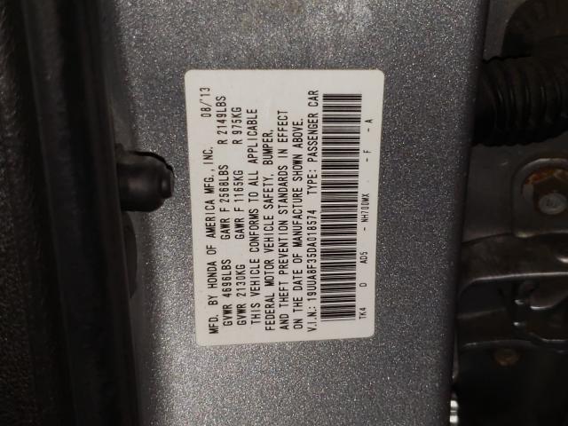 2013 ACURA TL SE 19UUA8F35DA018574