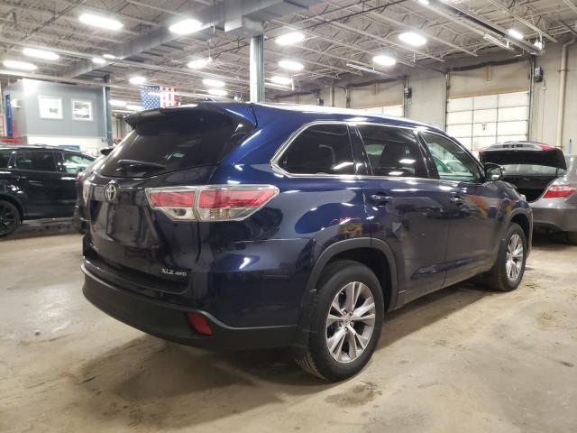 2015 TOYOTA HIGHLA XLE 5TDJKRFH8FS117864