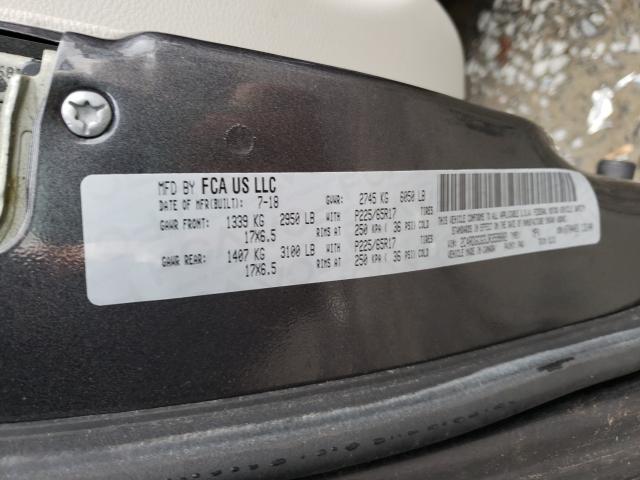 2018 DODGE GRAND CARA 2C4RDGCG3JR359802