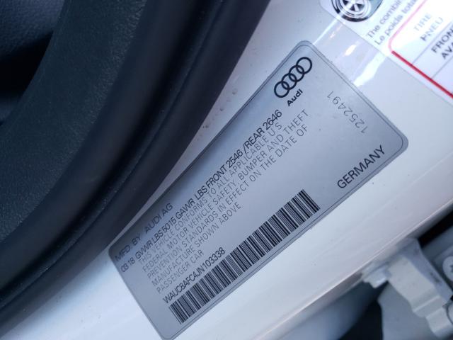 2018 AUDI A6 PREMIUM WAUC8AFC4JN103338