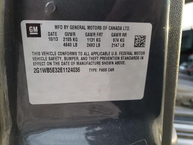 2014 CHEVROLET IMPALA LIM 2G1WB5E32E1124036