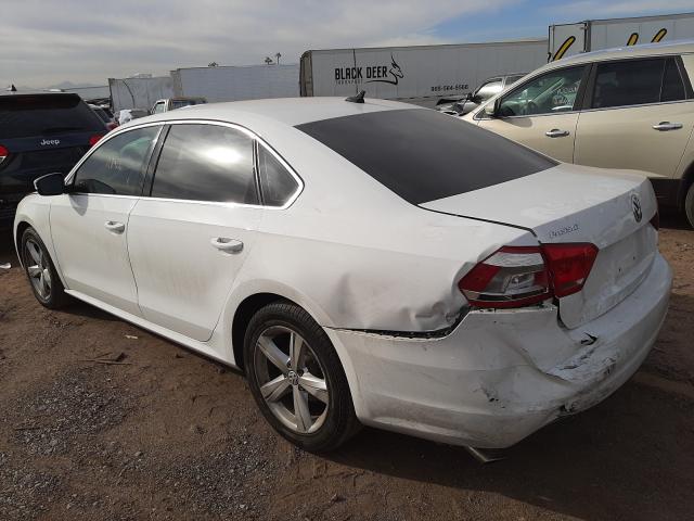 2012 VOLKSWAGEN PASSAT SE 1VWBP7A35CC078649