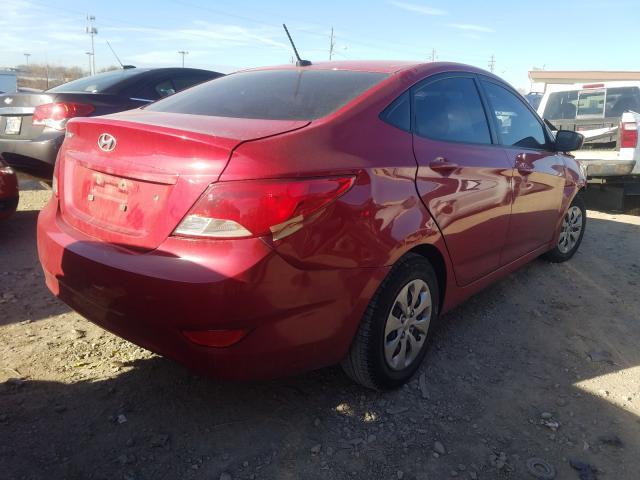 2016 HYUNDAI ACCENT SE KMHCT4AE2GU958545