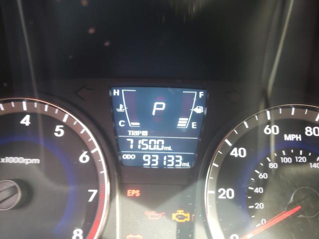 2013 HYUNDAI ACCENT GLS KMHCU4AE4DU302906