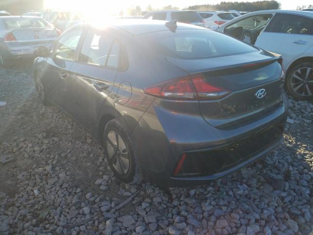 2017 HYUNDAI IONIQ BLUE KMHC65LC7HU054541