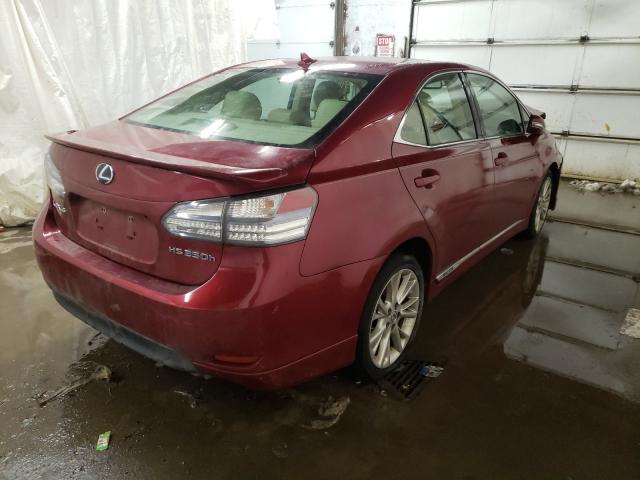 2010 LEXUS HS 250H JTHBB1BA9A2028446